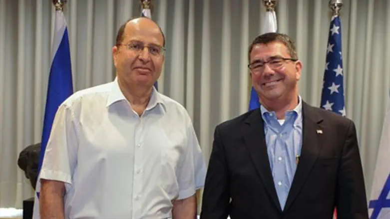 Moshe Ya'alon, Ashton Carter