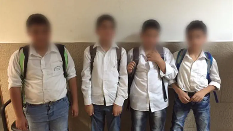 הילדים שנתפסו