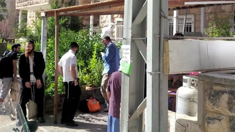 Site of the electrocution in Jerusalem