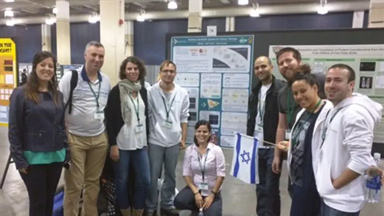 The winning Ben-Gurion team