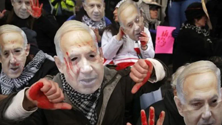 Anti-Israel protest (file)