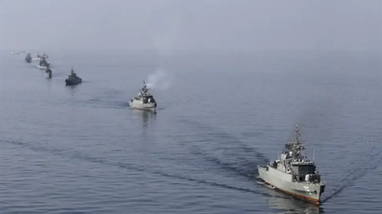 Iranian naval ships (file)