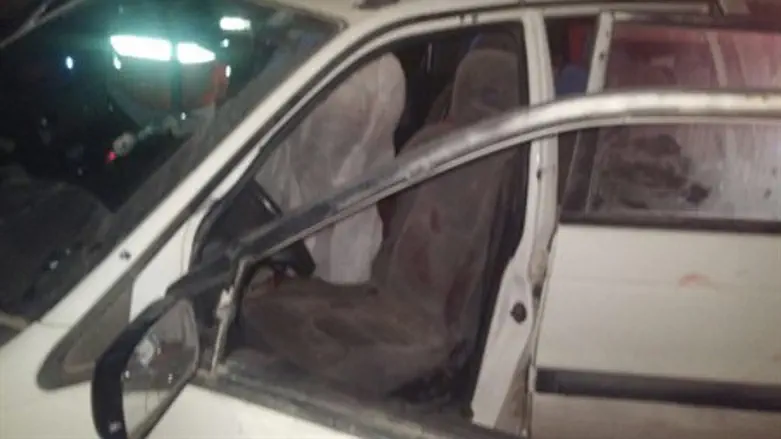 Victims' car peppered with bullets in aftermath of attack
