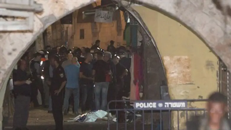 Police secure site following Jerusalem attack