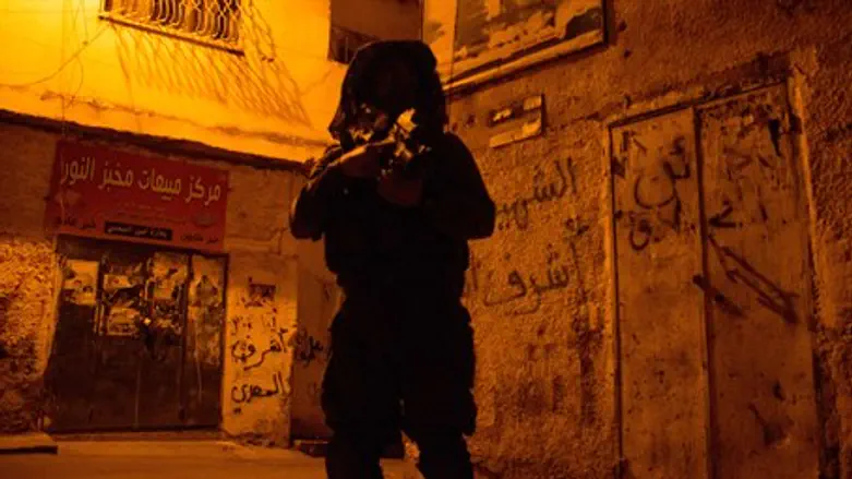 IDF soldier in Jenin