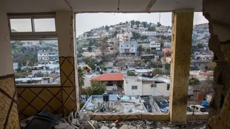 Разрушенный дом террориста (Архив)