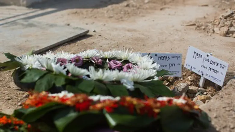 На могиле супругов Хенкин