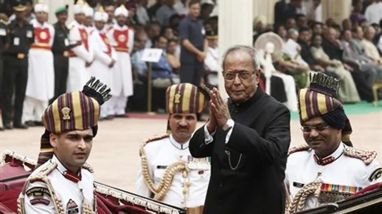Indian President Pranab Mukherjee