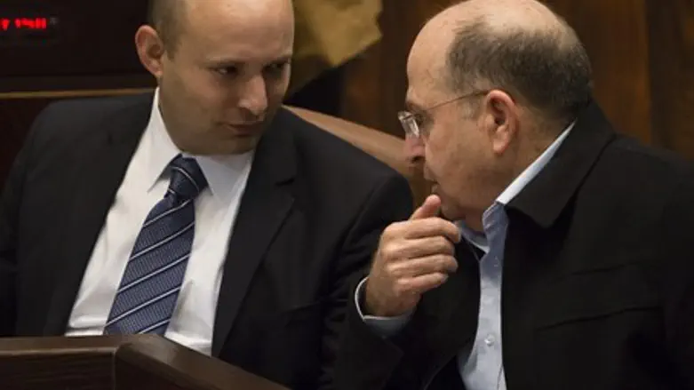 Моше Яалон и Нафтали Беннет