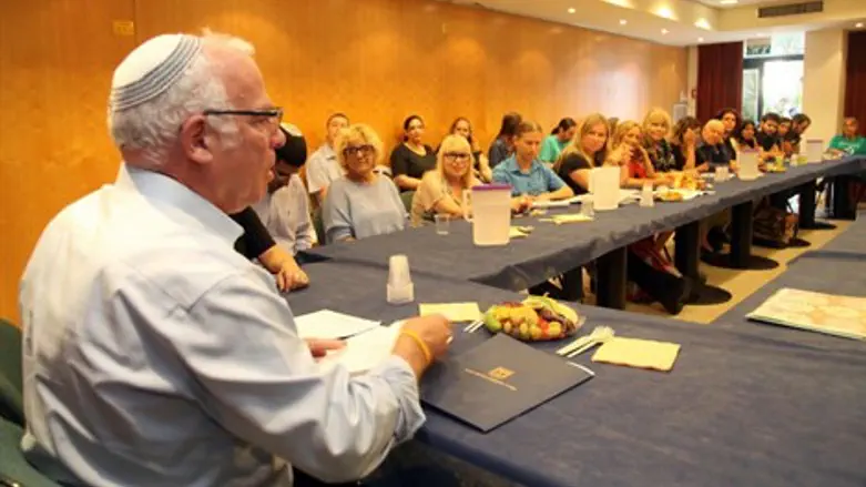 השר אריאל במפגש עם נציגי הארגונים