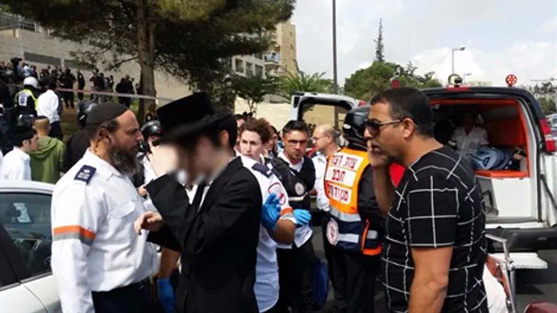 זירת הפיגוע