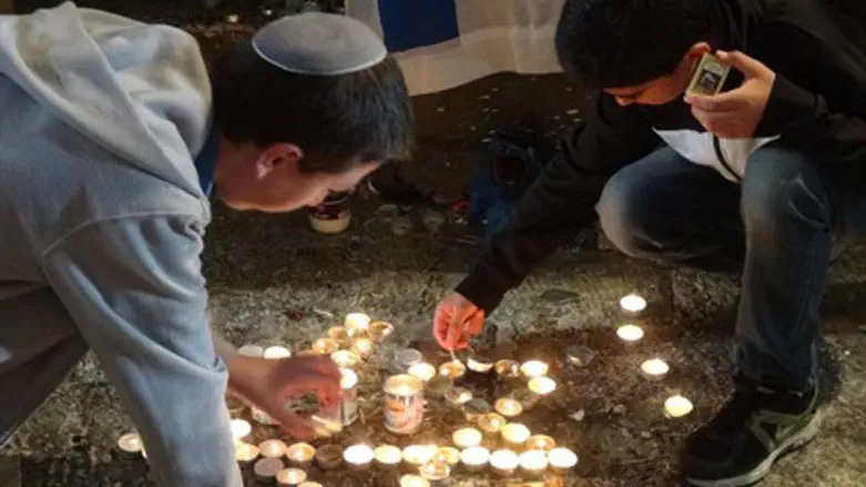 На месте теракта в Староом городе Иерусалима