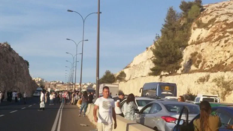 Место теракта близ Маале Адумим