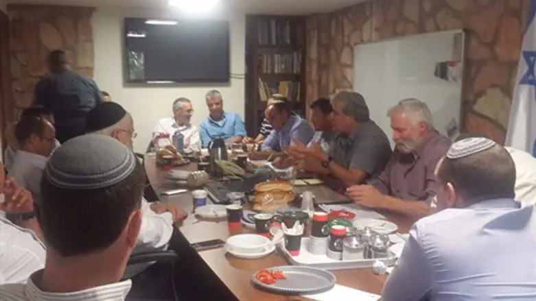 ראשי המועצות בדיון המיוחד