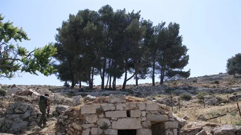 The damaged cave, pre-destruction