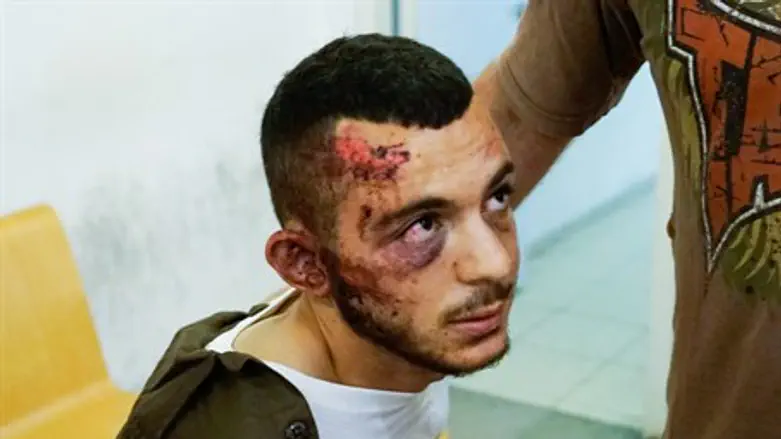 Terrorist stabber in court (file)
