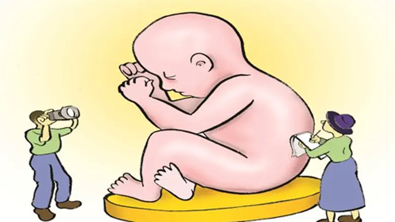 במקרה שההורים לעתיד לא מתחברים למודל המודפס של העובר המתרקם, האם אפשר לעשות לו פוטושופ?