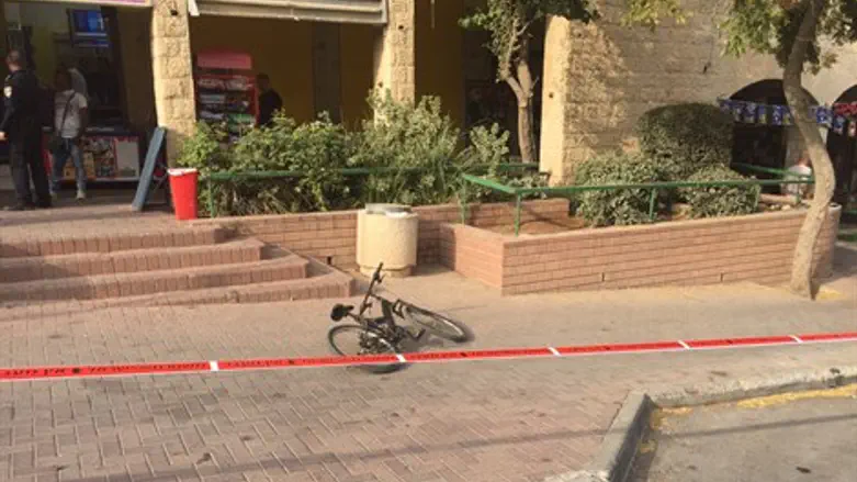 זירת הפיגוע בפסגת זאב