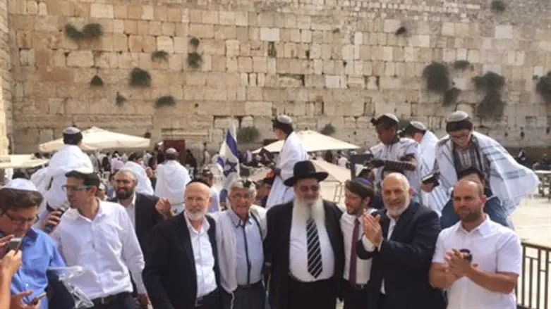 האירוע המרגש בכותל