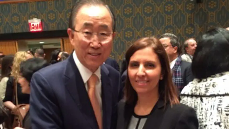 השרה גמליאל ומזכ"ל האו"ם