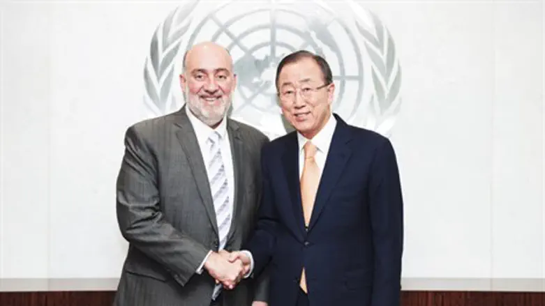 פגישת הפרידה, בין המזכ"ל לפרושאור