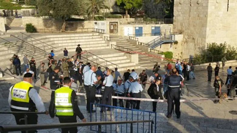 Scene of attempted stabbing
