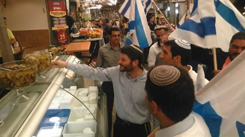 סמוטריץ' במחנה יהודה