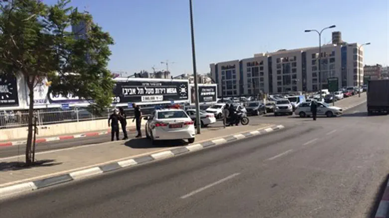 חסימה משטרתית בגשר מוזס