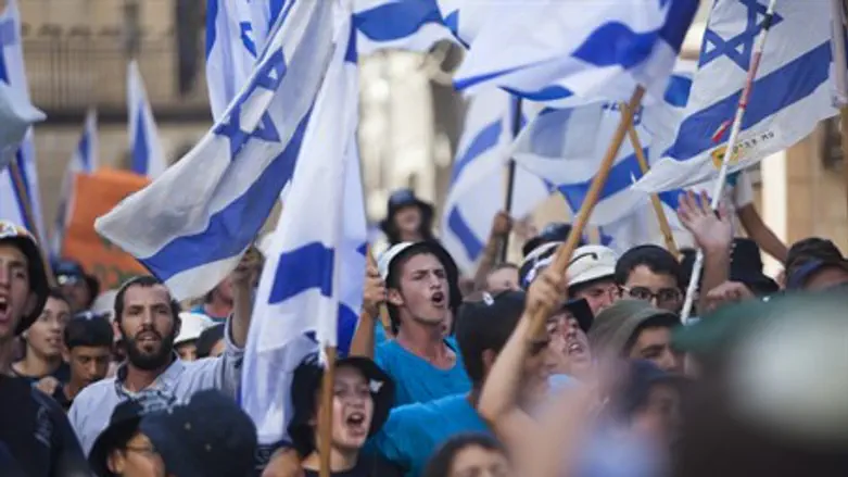 Pro-Israel rally (illustrative)