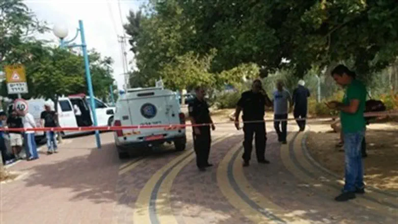 На месте поножовщины в Димоне