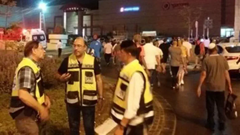 На месте теракта в Беэр-Шеве