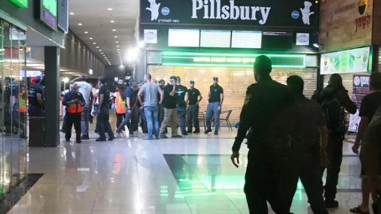 Место теракта в Беэр-Шеве