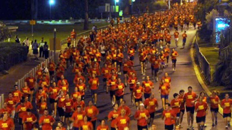 מירוץ הלילה כמתוכנן. על אף המצב הביטחוני