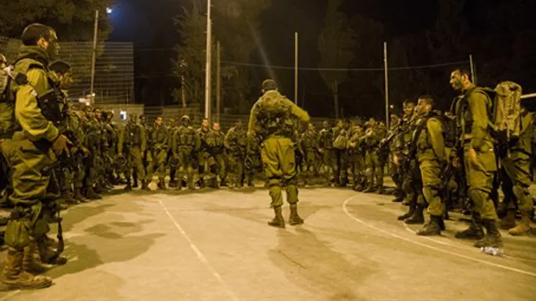 Солдаты ЦАХАЛа в Самарии