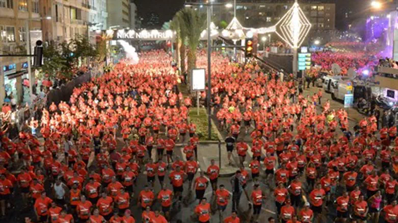 Tel Aviv Night Run (file)