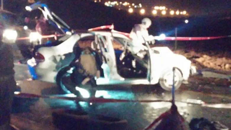 На месте теракта в Гуш-Эционе