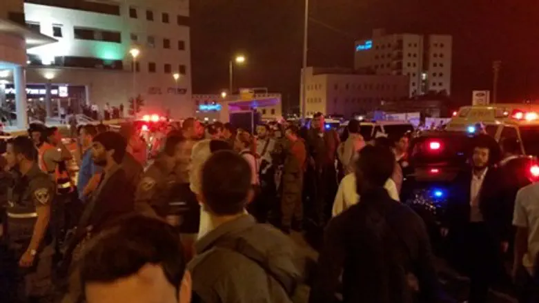 Scene of mistaken terror attack