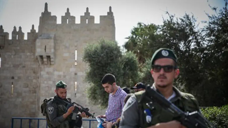 Пограничная полиция у Шхемских ворот