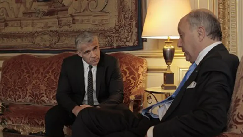 Lapid and Fabius