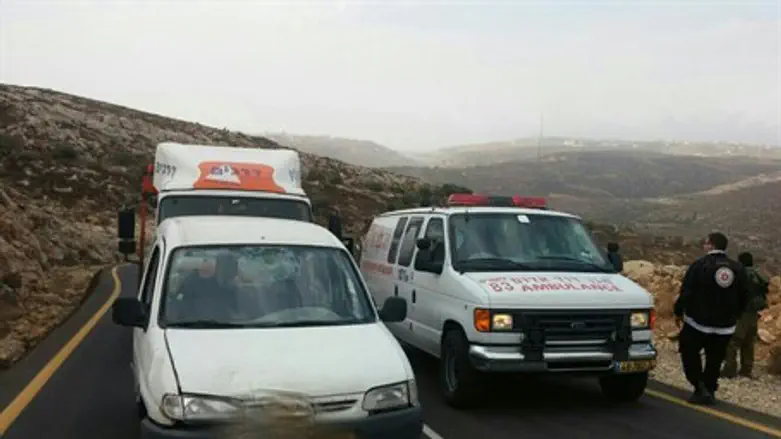 На месте теракта в Гуш-Эционе