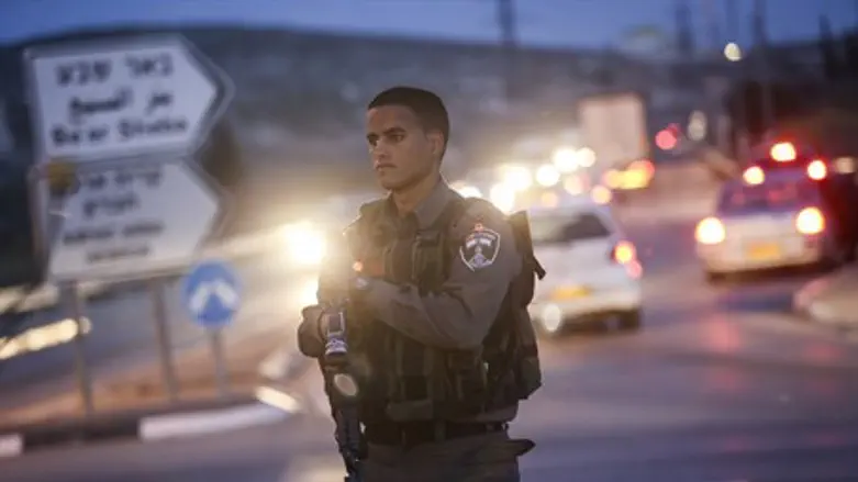 Border Police officer (illustration)