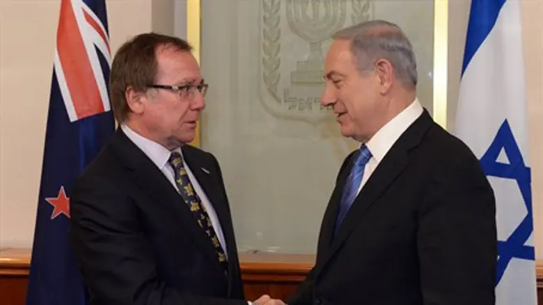 Биньямин Нетаньяху и Маррей Маккалли