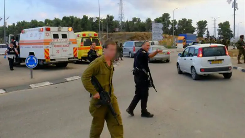 זירת הפיגוע