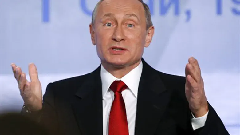 Just winging it? Russian President Vladimir Putin