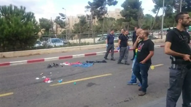 Теракт на трамвайной остановке в Иерусалиме