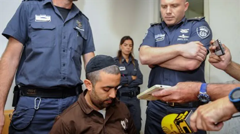 Shlomo Pinto, in court