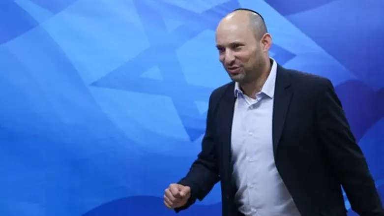 Education Minister Naftali Bennett