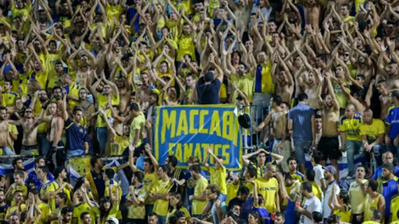 אוהדי מכבי. למצולמים אין קשר לכתבה