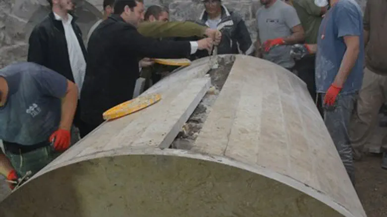 Ремонт гробницы Йосефа