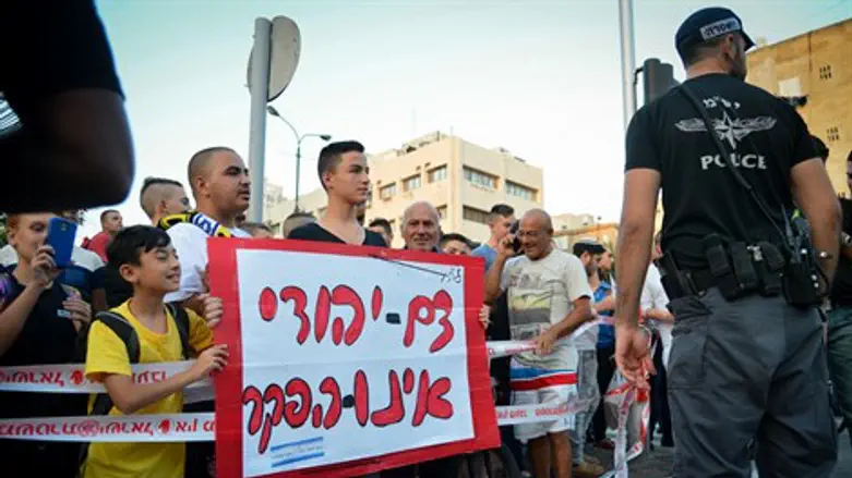 זירת הפיגוע בראשל''צ